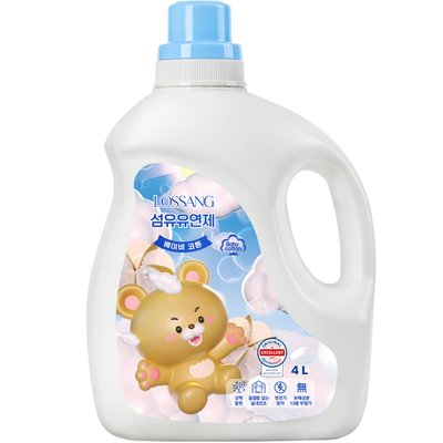 로쌩 초고농축 섬유유연제 베이비 코튼 본품, 4L, 1개