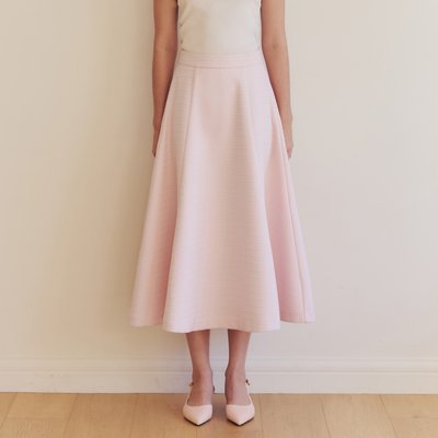 [제로스트릿][4컬러] 크리미 트위드 롱 스커트 CREAMY TWEED LONG SKIRT