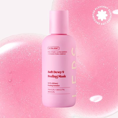 LEPS 렙스 필링젤 얼굴 각질제거 소프트 듀이 9 각질제거제 필링 마스크 105ml