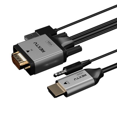 RGB to HDMI 디스플레이 변환 케이블 2M 모니터 노트북 VGA Dsub 젠더