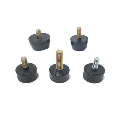 고무 볼트발 17mm M4x12L 4개 볼트방진 조정 조절발 조절좌