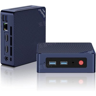 Beelink Mini S12 Pro 미니 PC Intel Alder Lake-N100 6GB DDR4 RAM 500GB PCIEx1 SSD 4K 60Hz 듀얼 디스플레이/WiFi