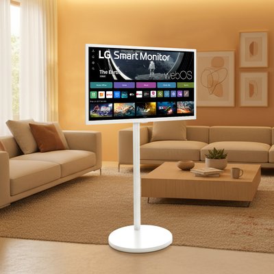 LG 80cm(32인치) FHD 스탠바이미 삼텐바이미 이동식 스마트TV 모니터 + 스탠드