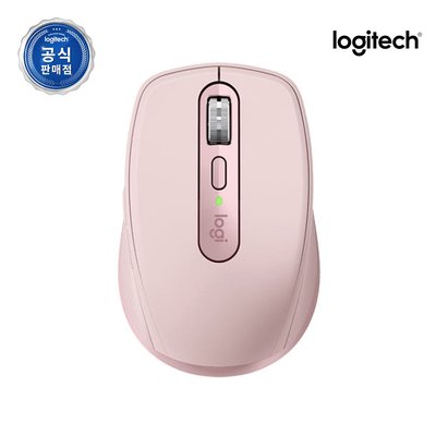 [수신기 미포함] 로지텍코리아 공식 MX Anywhere 3s 무선 마우스 로즈핑크