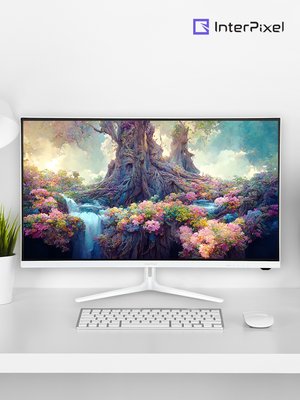 인터픽셀 IPU3212 4K UHD IPS 화이트 컴퓨터 모니터 80~81cm(32인치), 무결점