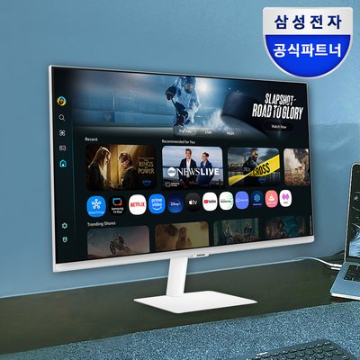 삼성전자 스마트모니터 M7 LS32FM701 80cm(32인치) UHD 4K 모니터