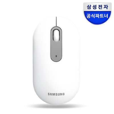 삼성 휴대용 블루투스 무선 무소음 멀티페어링 노트북용 마우스 화이트