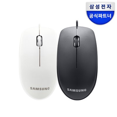 삼성전자 삼성 마우스 SPA-JMA1PU 유선 저소음마우스 화이트