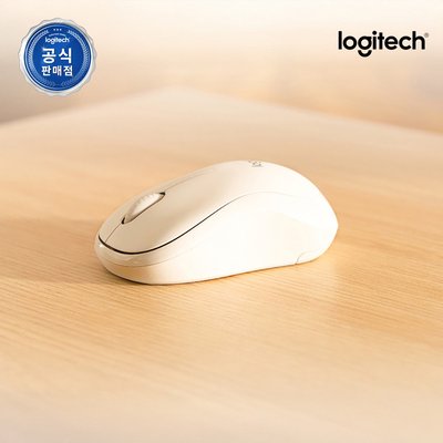 [N배송] 로지텍코리아 공식 M240 수신기 미포함 무소음 무선 블루투스 마우스 퓨어화이트