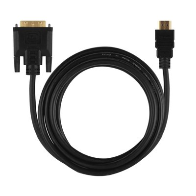 넥스트유 HDMI 1.4 to DVI 듀얼 변환 케이블 2m, 1개